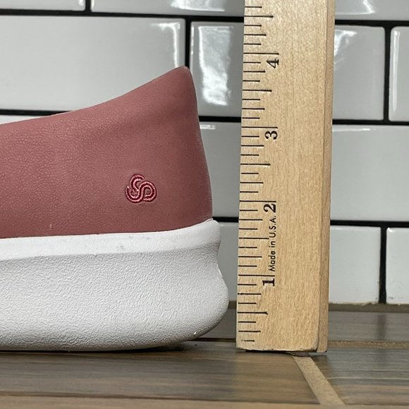 Clarks Sillian 2.0 Moon Women's Size 9.5 Shoes Mauve Wide Slip On Loafer - Picture 9 of 10